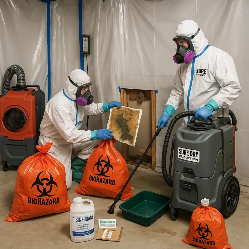 Contaminated Water Handling Protocols process in Lindsay, TX