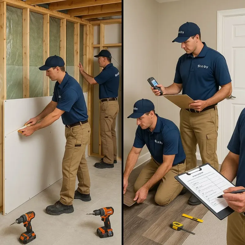 Repairs and Reconstruction process in Lindsay, TX