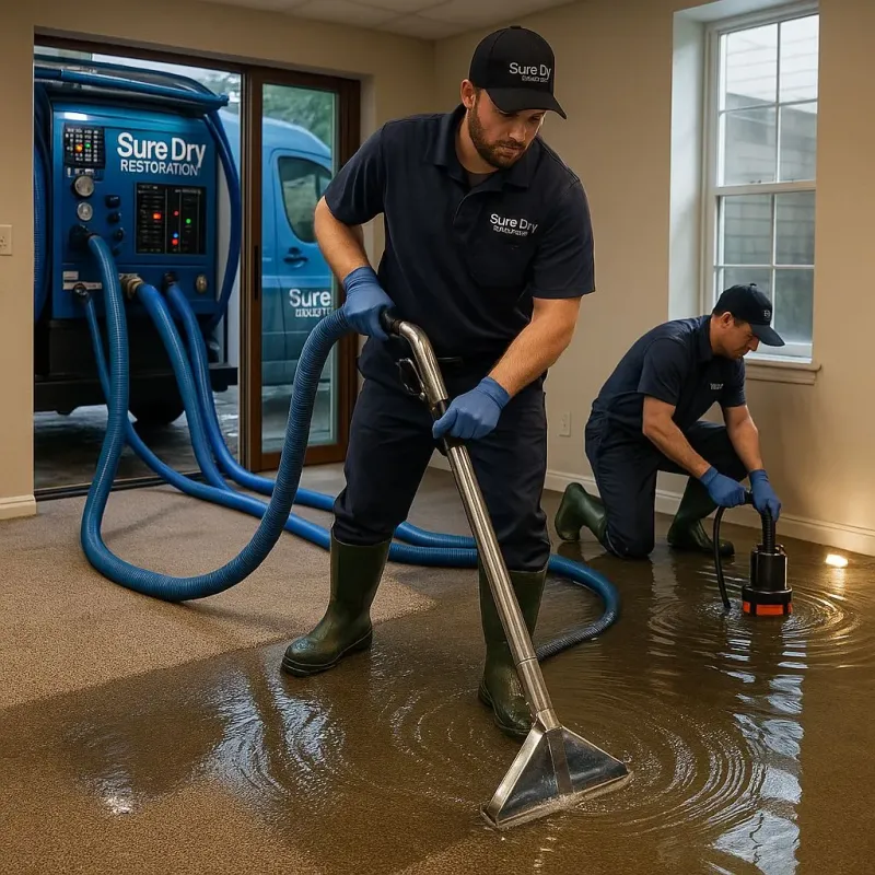 Water Extraction and Removal process in Lindsay, TX